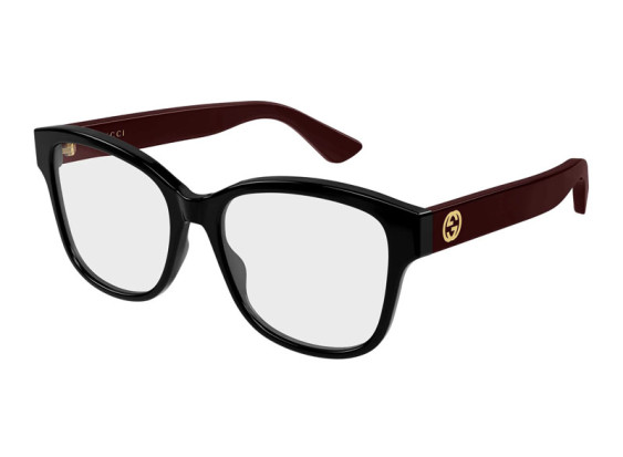 Gucci GG1340O 009 Shiny Black/Red 54mm