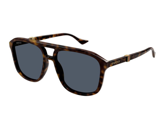 Gucci GG1494S 002 Dark Havana/Blue