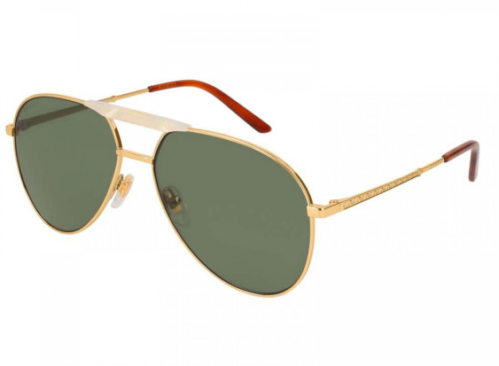 Gucci GG0242S 003 Gold/Green