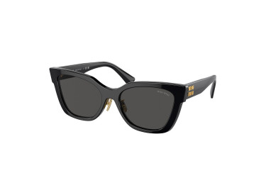 Miu Miu MU02ZS 1AB5S0 Black/Dark Grey