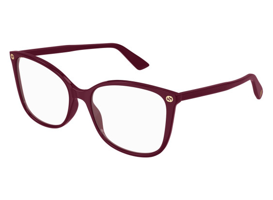 Gucci GG0026O 012 Burgundy 53mm