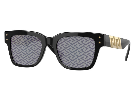 Versace VE4421 GB1/F Black/Dark Grey Monogram Blue