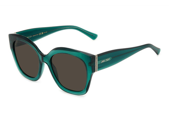 Jimmy Choo LEELA/S 01ED IR Shiny Teal/Grey