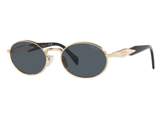 Prada PR65ZS ZVN09T Pale Gold/Dark Grey