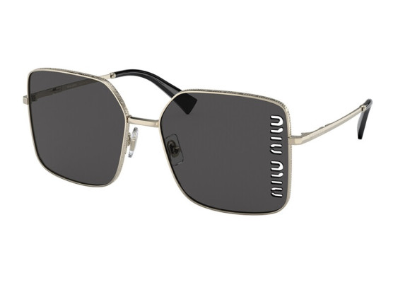 Miu Miu MU51YS ZVN5S0 Pale Gold/Dark Grey