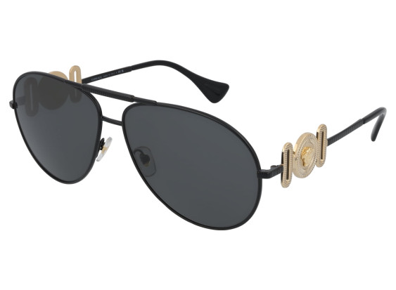 Versace VE2249 126187 Matte Black/Dark Grey