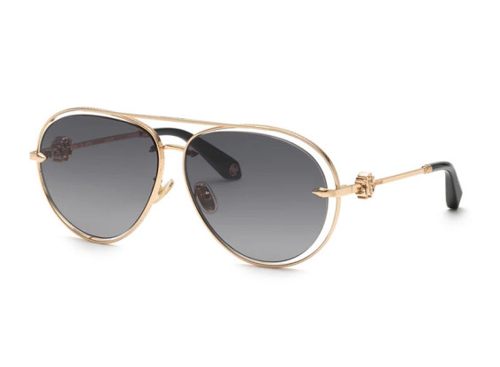 Roberto Cavalli SRC032M 0300 Shiny Rose Gold/Light Grey