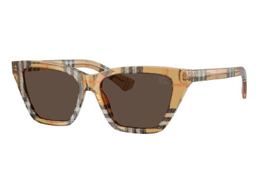 Burberry BE4468 416373 Check Sand/Dark Brown