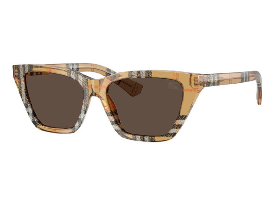 Burberry BE4468 416373 Check Sand/Dark Brown