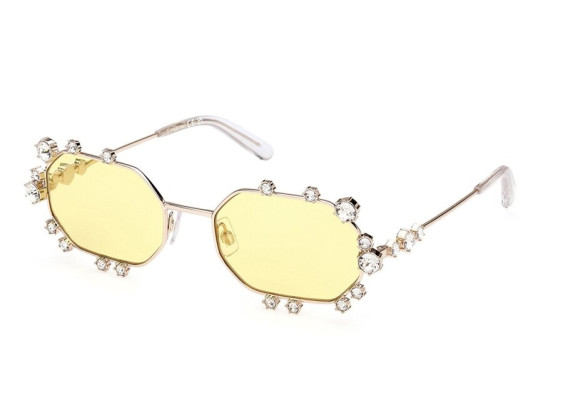 Swarovski SK0376 32G Gold/Yellow Mirror