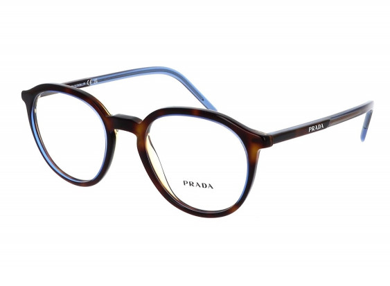 Prada PR12YV ZXH1O1 Denim Tortoise 49mm