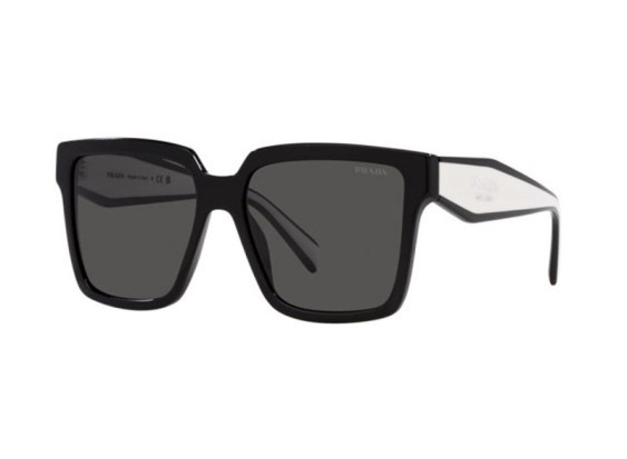 Prada PR24ZS 1AB5S0 Black/Talc/Dark Grey