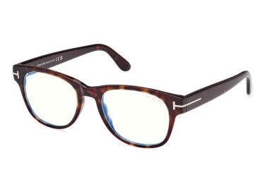 Tom Ford FT5898-B 052 Dark Havana/Clear Blue Light Block 50mm