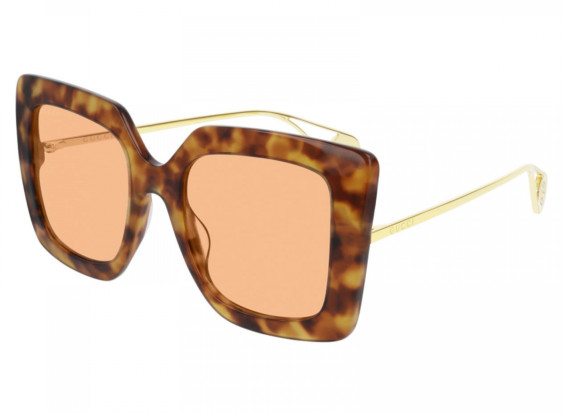 Gucci GG0435S 002 Havana/Orange