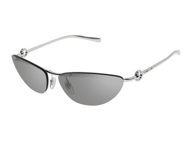 Gucci GG1701S 002 Silver/Smoke Mirror