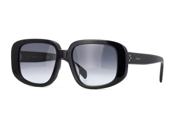 Celine CL40299U 01B Shiny Black/Smoke Gradient