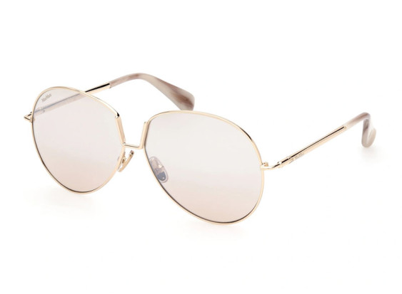 Max Mara MM0081 32G Gold/Brown Mirror