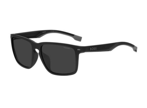 Hugo Boss BOSS 1542/F/S 0O6W 25 Matte Black/Grey Polarized