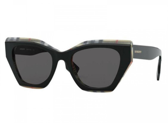 Burberry BE4299 382887 Black Vintage Check
