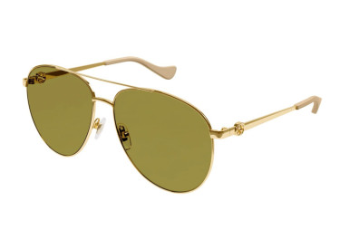 Gucci GG1088S 003 Gold/Solid Khaki