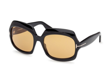 Tom Ford FT1155 01E Shiny Black/Brown