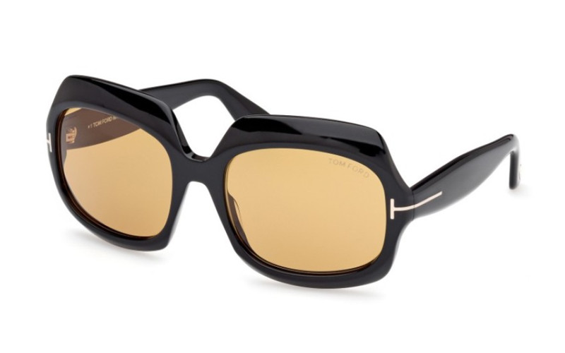 Tom Ford FT1155 01E Shiny Black/Brown