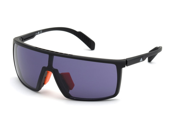 Adidas SP0004 02A Matte Black/Smoke Color Up