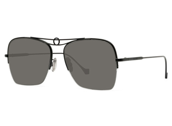 Loewe LW40024U 02A Matte Black/Smoke