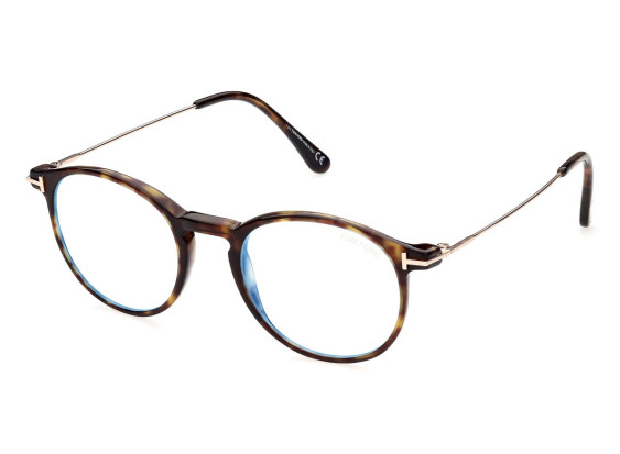 Tom Ford FT5759-B 052 Classic Dark Havana/Shiny Rose Gold 51mm