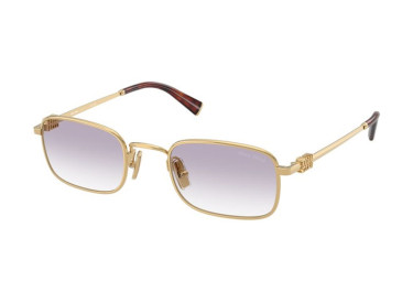 Miu Miu MUA53S 5AK04O Gold/Clear Gradient Dark Grey
