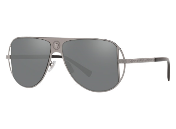 Versace VE2212 10016G Gunmetal/Grey Mirror Silver
