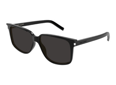 Saint Laurent SL599 001 Shiny Black/Grey