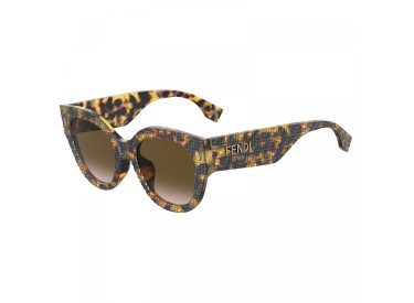 Fendi FF0452/F/S VTHM2 Havana Python/Brown