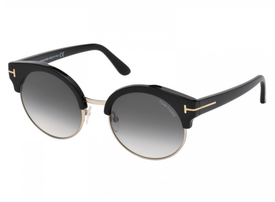 Tom Ford FT0608S 01B Shiny Black/Gradient Smoke
