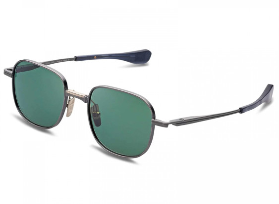 Dita VERS-TWO-DTS-151-A-02  Antique Silver - White Gold / Green