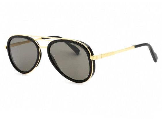 Cutler and Gross CG1323SP 004 Gold/Black / Grey SIlver