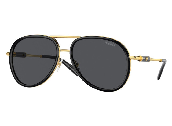 Versace VE2260 100287 Black/Dark Gray