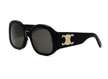 Celine CL40305U 01A Shiny Black/Grey