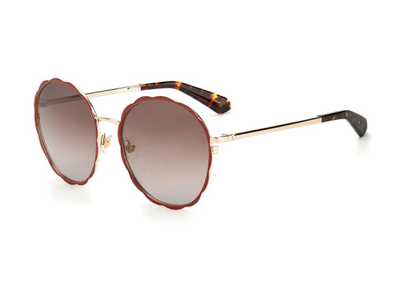 Kate Spade CANNES/G/S 0C9A HA Red/Gold/Brown Gradient