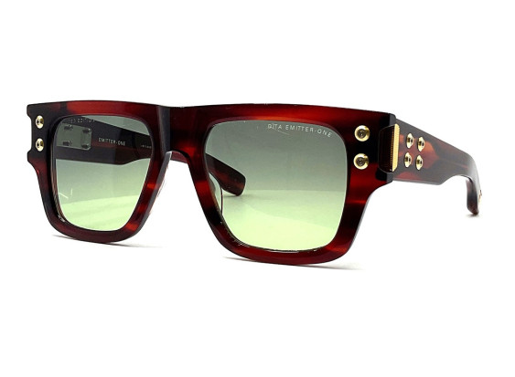 Dita EMITTER-ONE-DTS-418-A-03 Sienna Blaze/Yellow Gold/Light Grey to Light Vintage Green Gradient