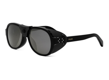 Celine CL40301U 01C Black/Smoke Mirror