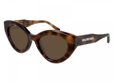 Balenciaga BB0073S 002 Havana/Brown