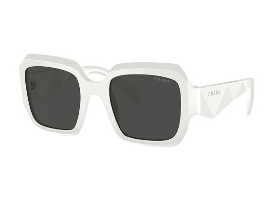 Prada PR28ZS 17K08Z Talc/Dark Grey