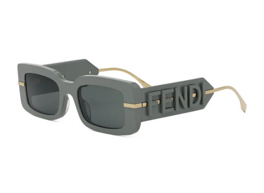 Fendi FE40133I 20A Grey/Gold/Smoke