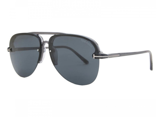 Tom Ford FT1004 20A Transparent Light Gray/Smoke