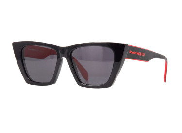 Alexander McQueen AM0299S 003 Black/Red/Grey