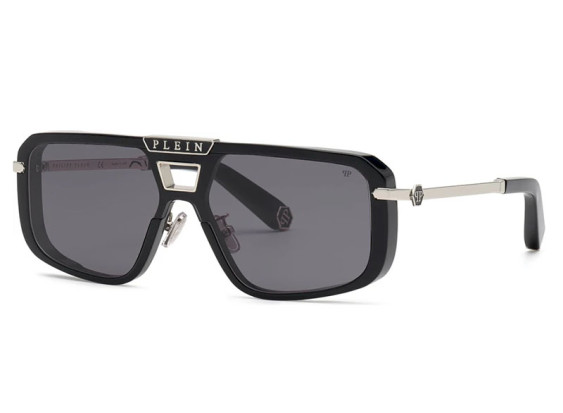 Philipp Plein SPP008M 0700 Shiny Black/Grey