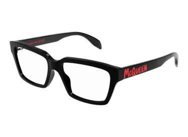 Alexander McQueen AM0332O 002 Black 54mm