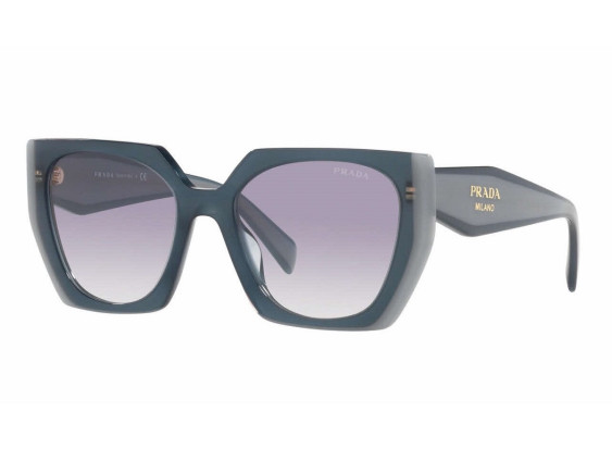 Prada PR15WS 07Q409 Opal Astral/Clear Gradient Blue