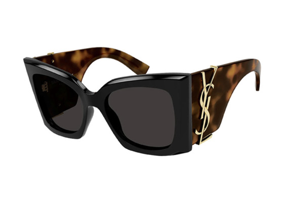 Saint Laurent SLM119 BLAZE 003 Black Havana/Black